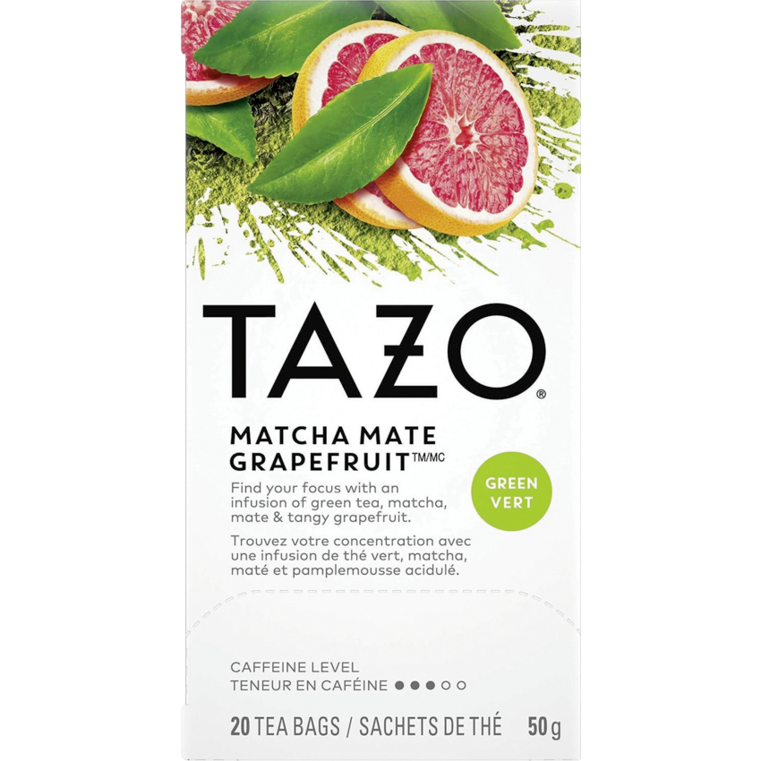 Tazo® Tea Matcha Mate Grapefruit 20 bags/box