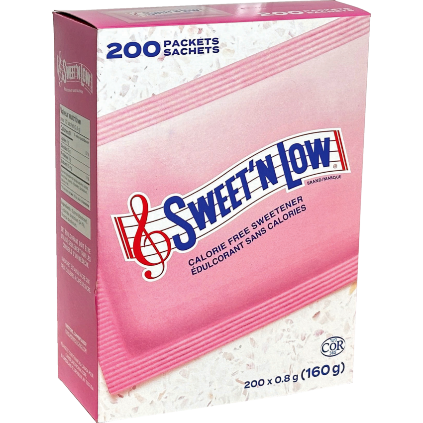 Sweet’N Low® Sweetener Packets 200/box