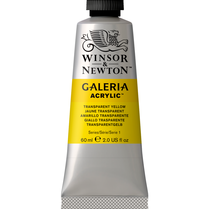 Winsor & Newton® Galeria Acrylic Paint Transparent Yellow 60 mL