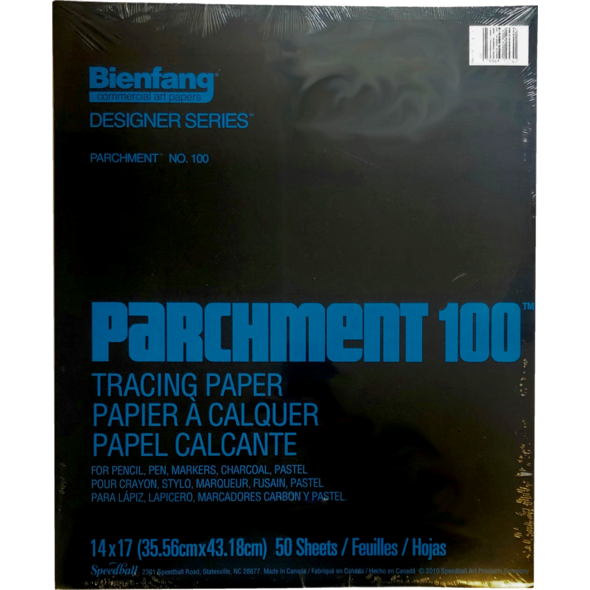Bienfang® Parchment Paper 24 lb 14" x 17" 50 sheets/pad