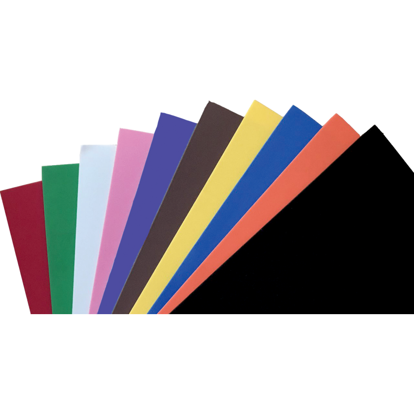 DBLG Craft Foam Sheets 9" x 12" Assorted Colours 10/pkg