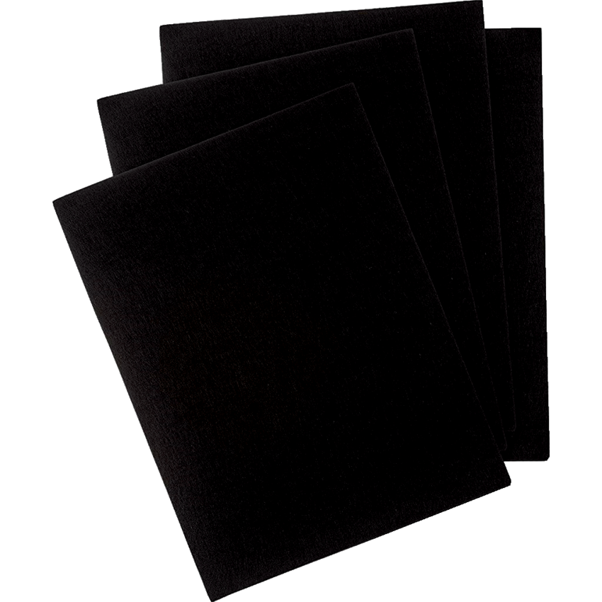 DBLG Felt Sheets 9" x 12" Black 10/pkg