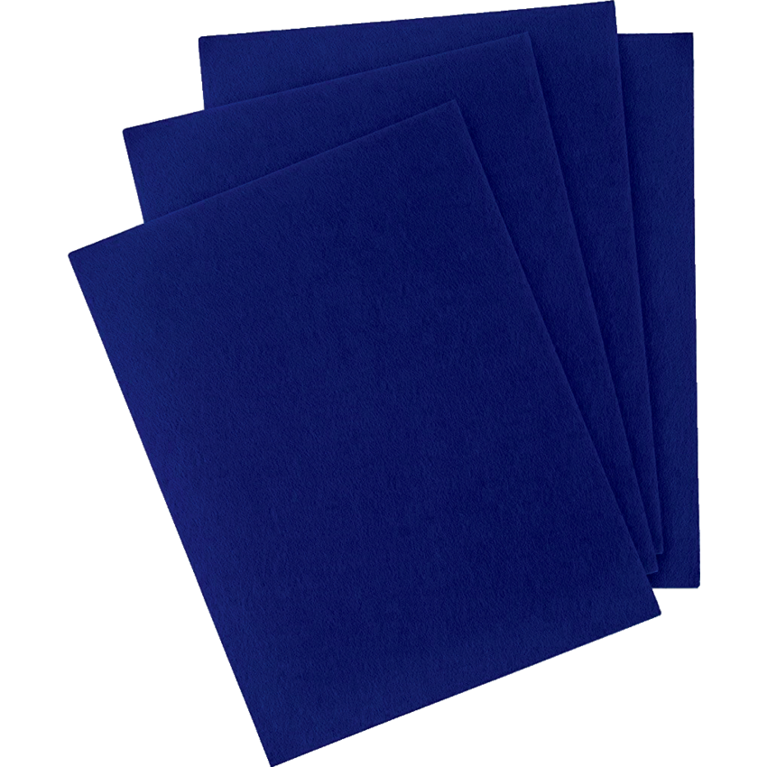 DBLG Felt Sheets 9" x 12" Royal Blue 10/pkg