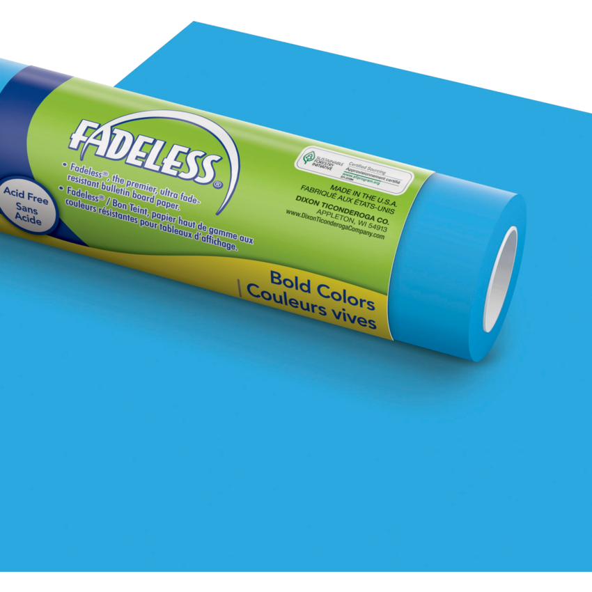 Fadeless® Paper Mural Rolls 48" x 50' Blue