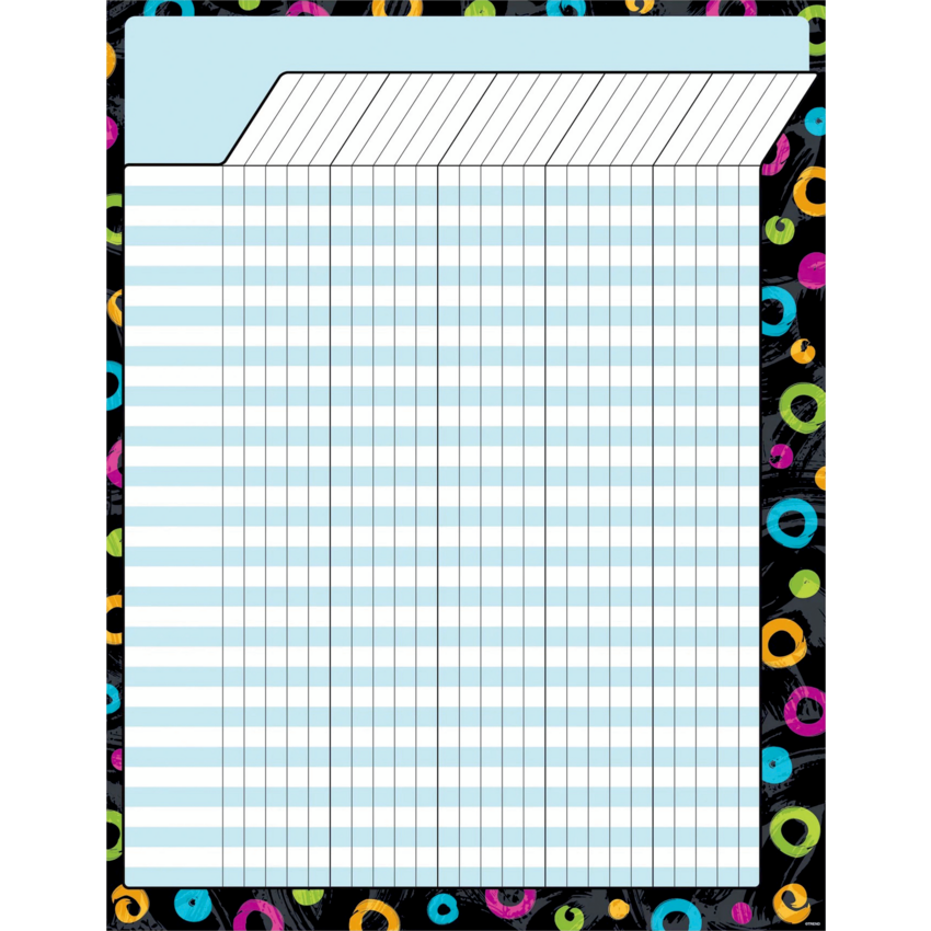 Trend® Color Harmony™ Large Incentive Chart 17" x 22"