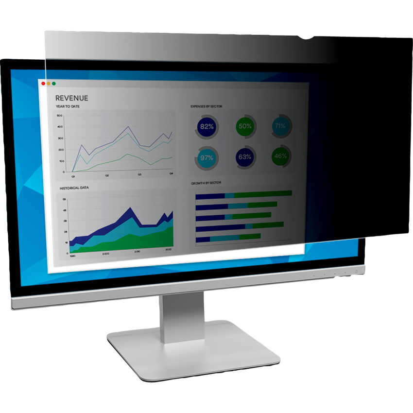 3M™ Notebook/LCD Privacy Standard Computer Filter 19"