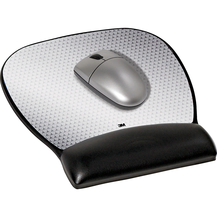 3M™ Precise™ Mouse Pad with Gel Wrist Rest Large
