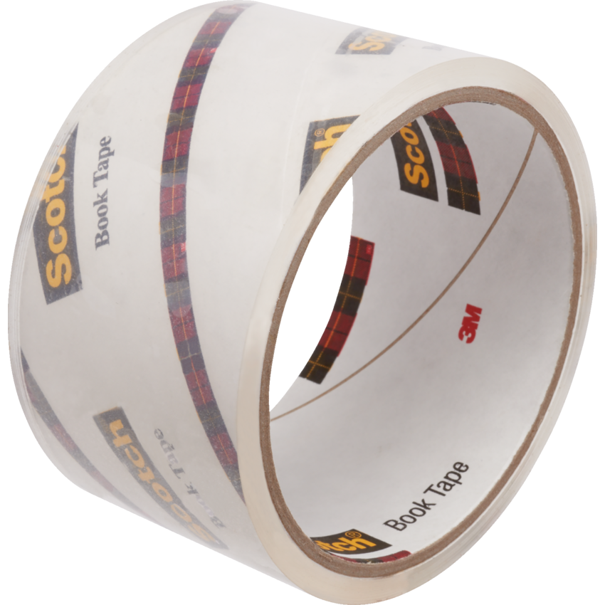 Scotch® 845 Book Tape 2" Clear