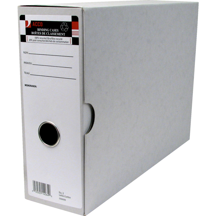 ACCO® Binding Cases #2 Letter 6/pkg