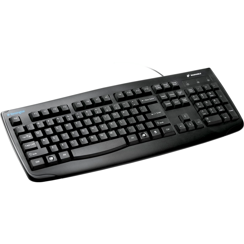 Kensington® Pro Fit® USB Washable Keyboard English Black