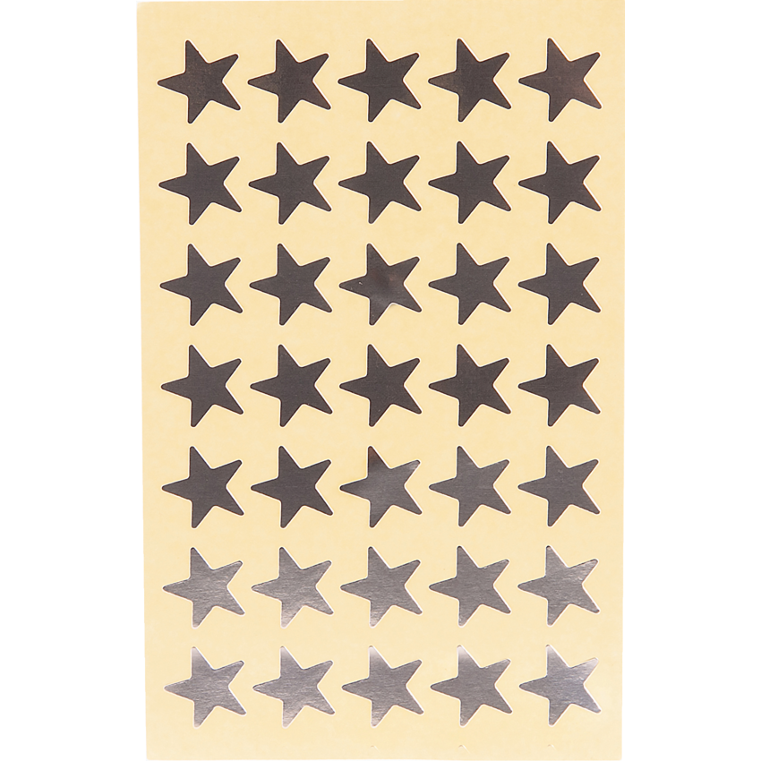 Westcott® Stars Stickers Silver 350/pkg
