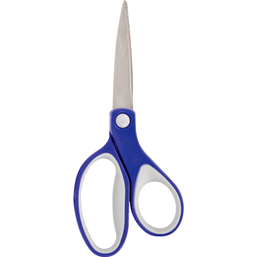 Westcott® KleenEarth® Soft Handle Scissors 7" Straight Blue