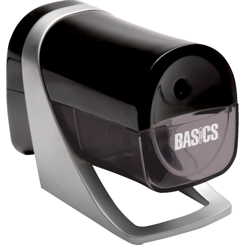 Basics® Electric Pencil Sharpener Black