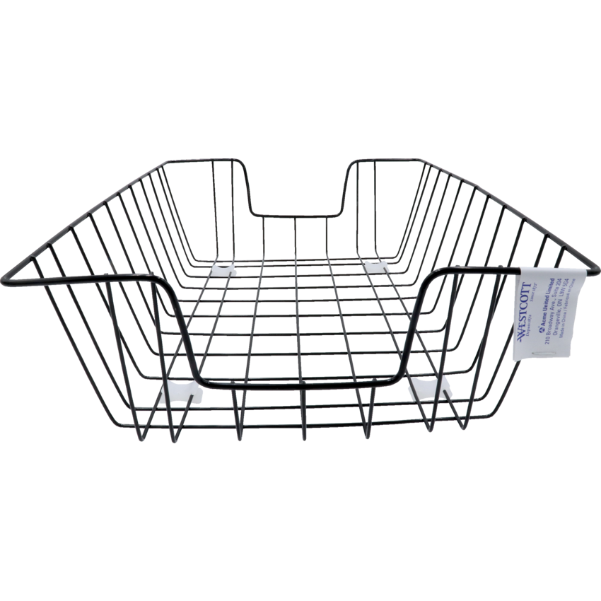 Westcott® Wire Desk Tray Legal Black