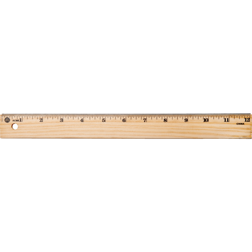 Westcott® Wooden Ruler 12