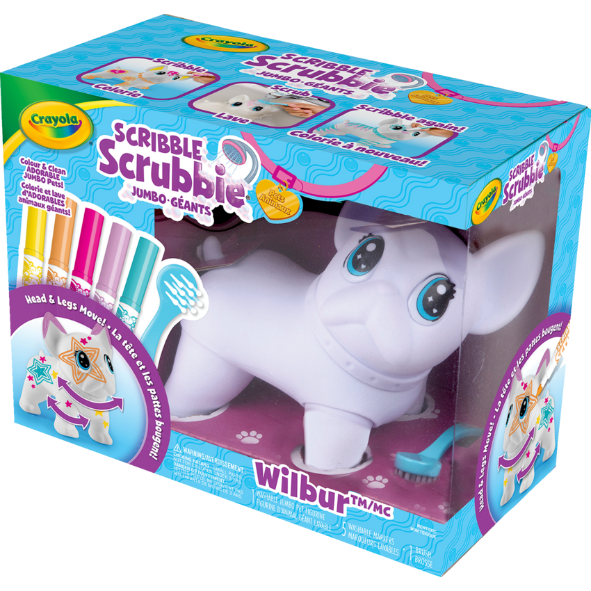 Crayola® Scribble Scrubbie Pets Jumbo pet-Wilbur