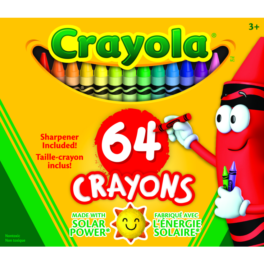 Crayola® Crayons Assorted Colours 64/box