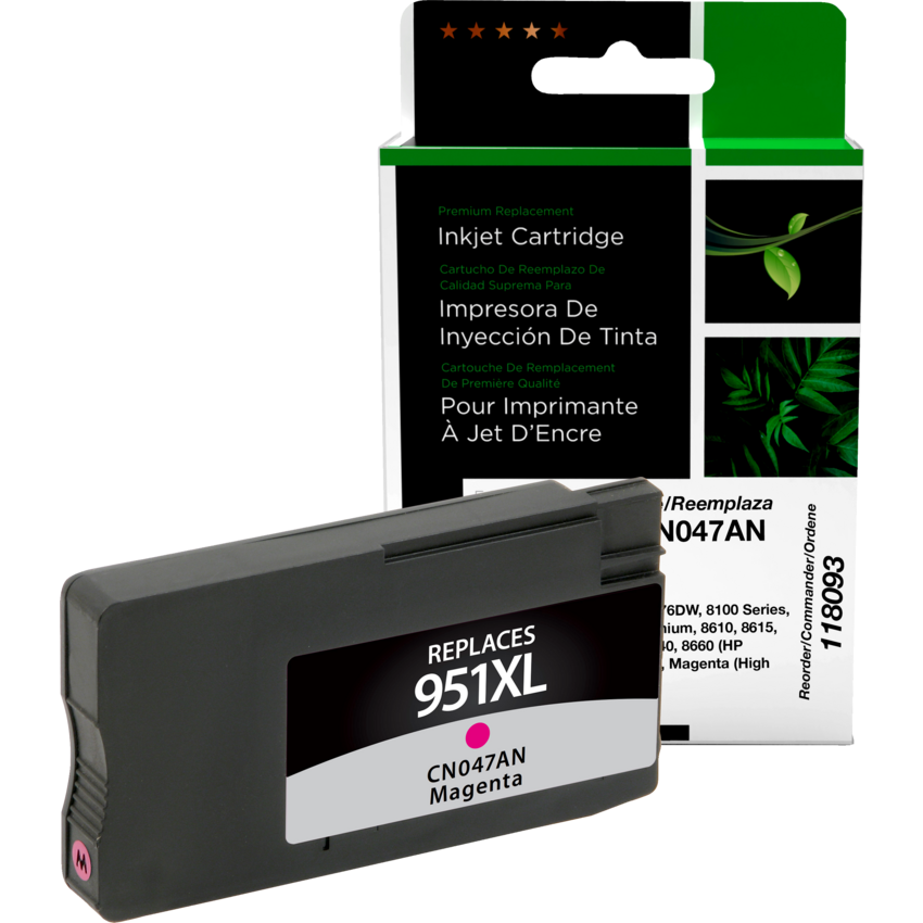 Clover Imaging Remanufactured Inkjet Cartridge HP 951XL High Yield Magenta