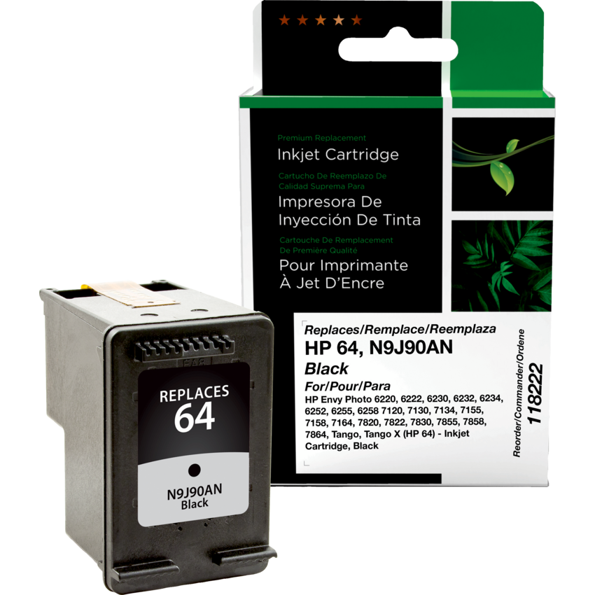 Clover Imaging Remanufactured Inkjet Cartridge (HP 64) Black