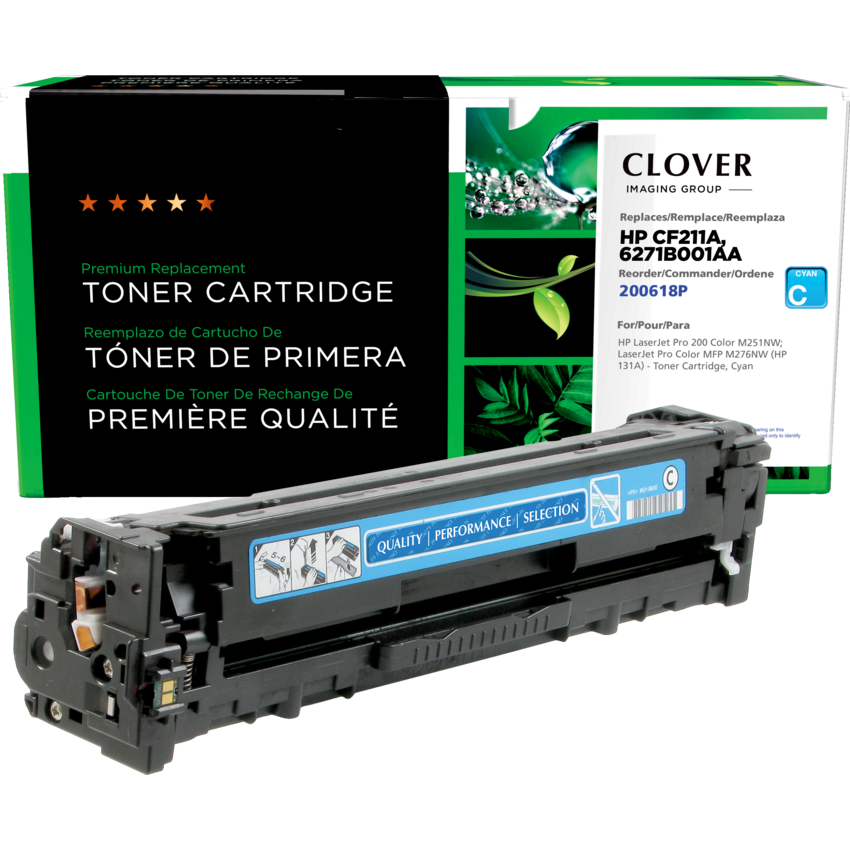 Clover Imaging Remanufactured Laser Cartridge (HP 131A) Cyan