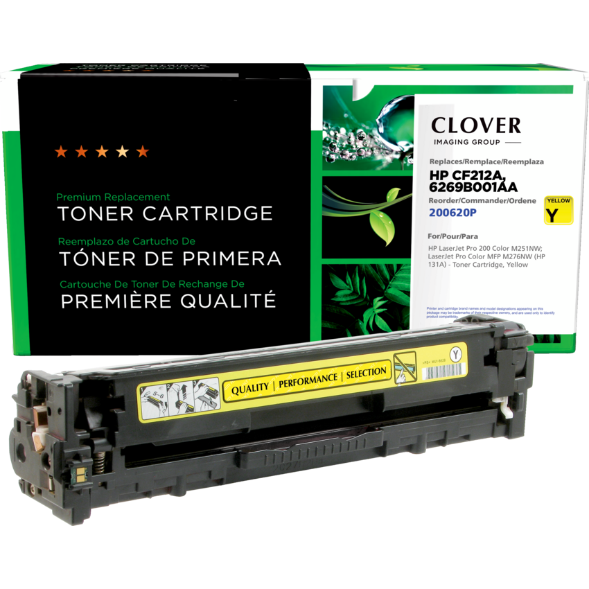 Clover Imaging Remanufactured Laser Cartridge (HP 131A) Yellow