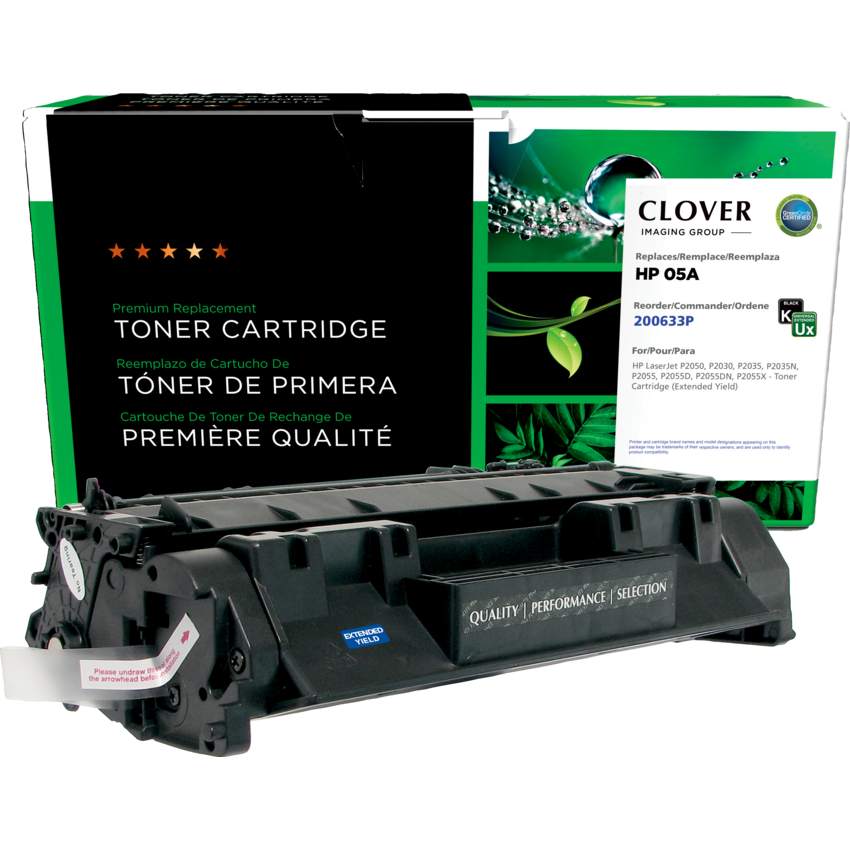 Clover Imaging Remanufactured Laser Cartridge (HP 05A) Extended Yield Black
