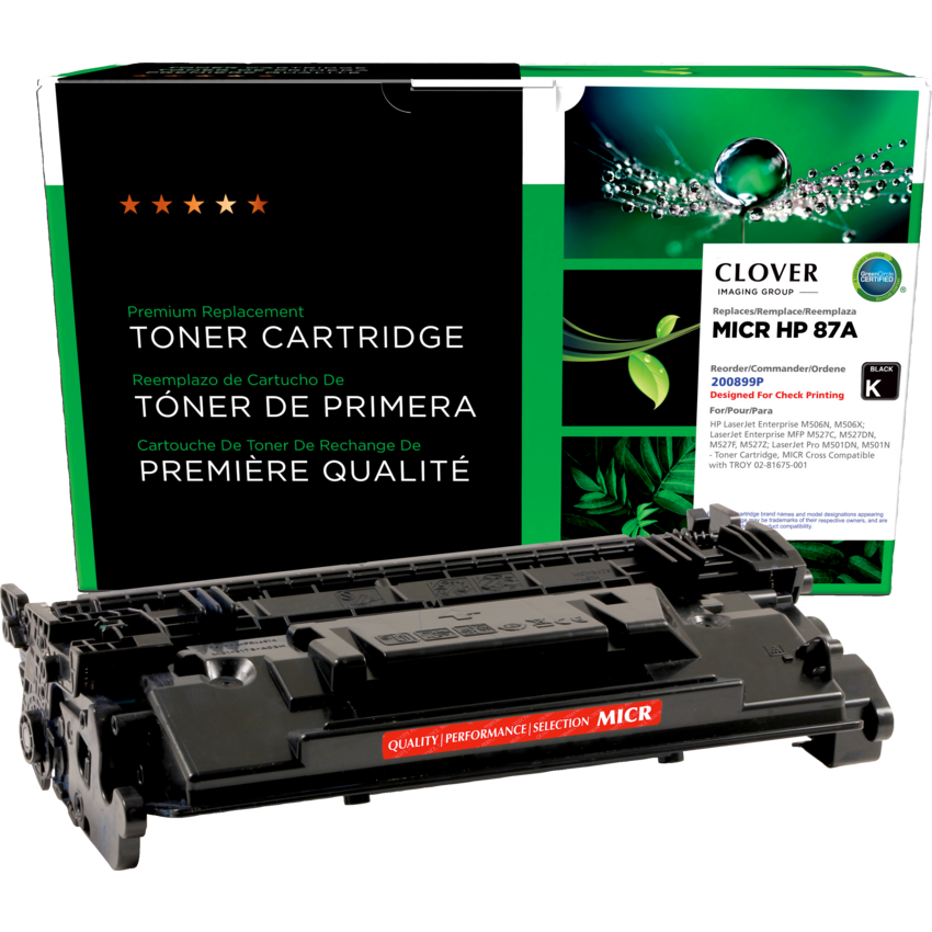 Clover Imaging Remanufactured Laser Cartridge (HP 87A) Black