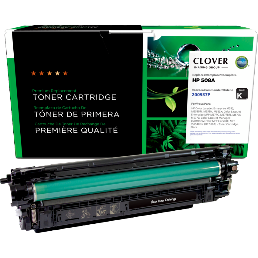 Clover Imaging Remanufactured Laser Cartridge (HP 508A) Black