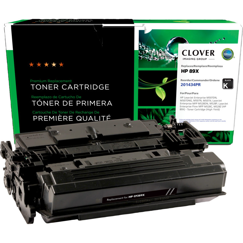 Clover Imaging Remanufactured Laser Cartridge (HP 89X) Black