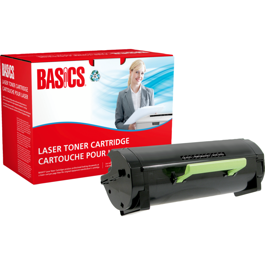 Basics® Remanufactured Laser Cartridges (Dell 2 335) HY Black