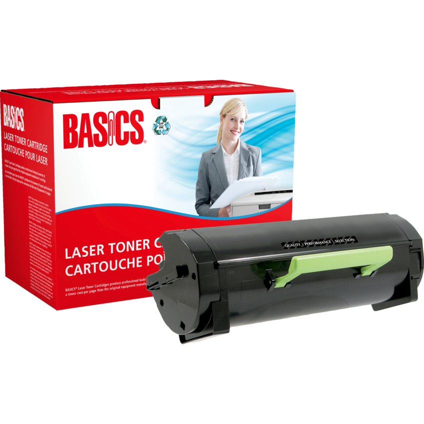 Basics® Remanufactured Laser Cartridge (Lexmark®51B00A0/51B1000 ) Black