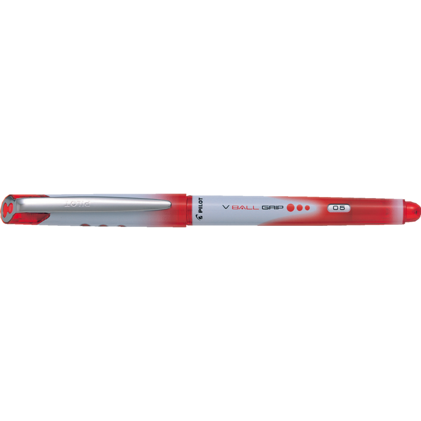 Pilot® VBall® Grip Roller Pen 0.5 mm Red