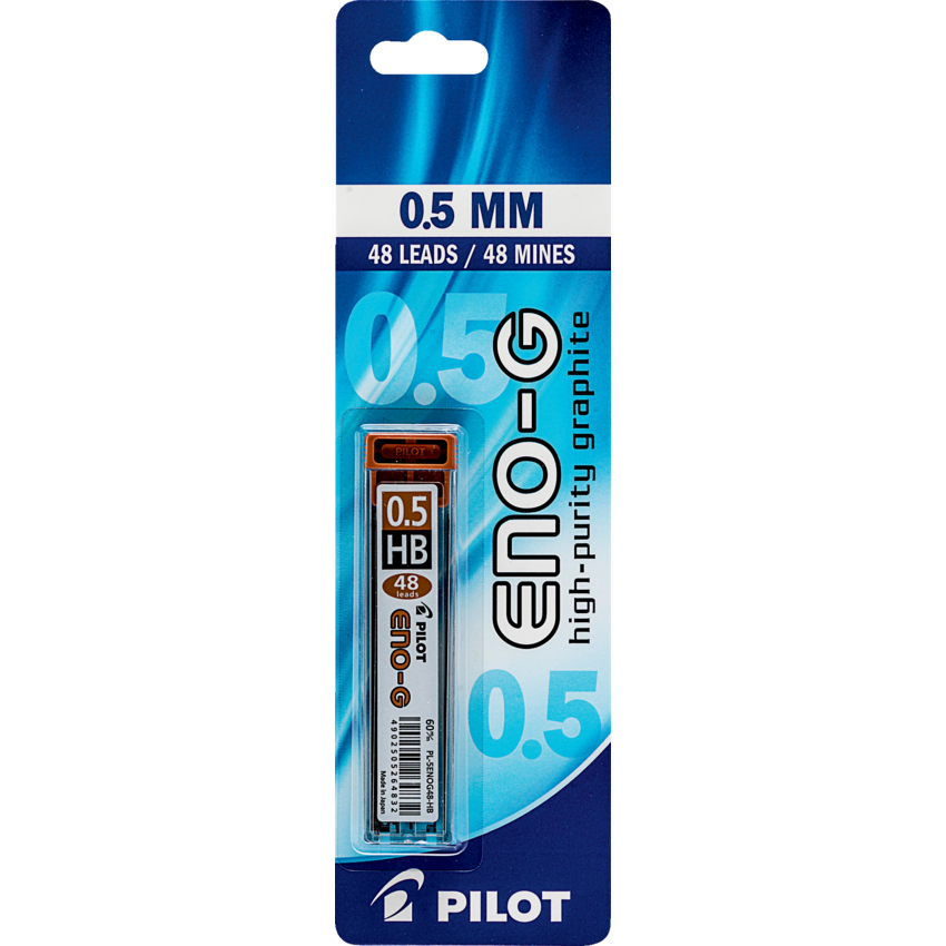 Pilot® Pencil Leads HB 0.5 mm 48 leads/pkg