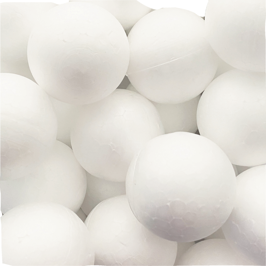 DBLG Styrofoam™ Balls Assorted Sizes 16/pkg