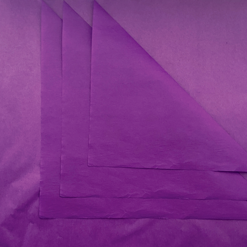 DBLG Tissue Paper 30" x 20" Purple 24 sheets/pkg