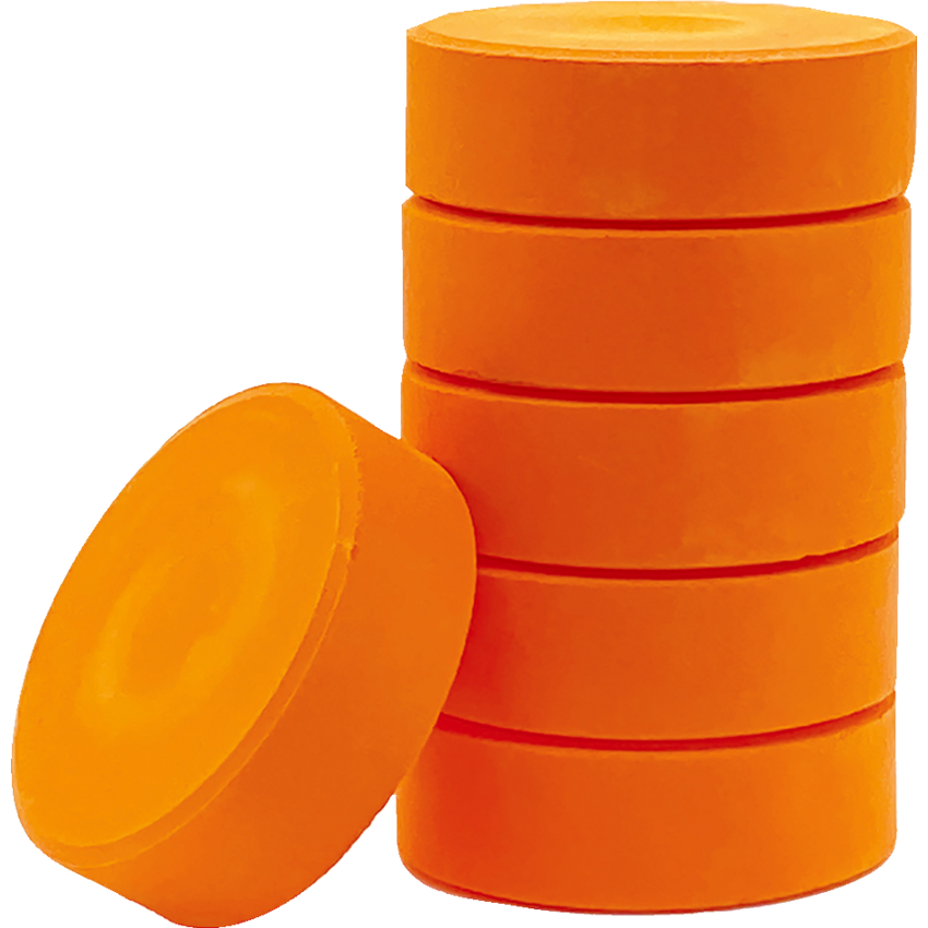 DBLG Tempera Paint Blocks 59 mm x 19 mm Orange 6/pkg