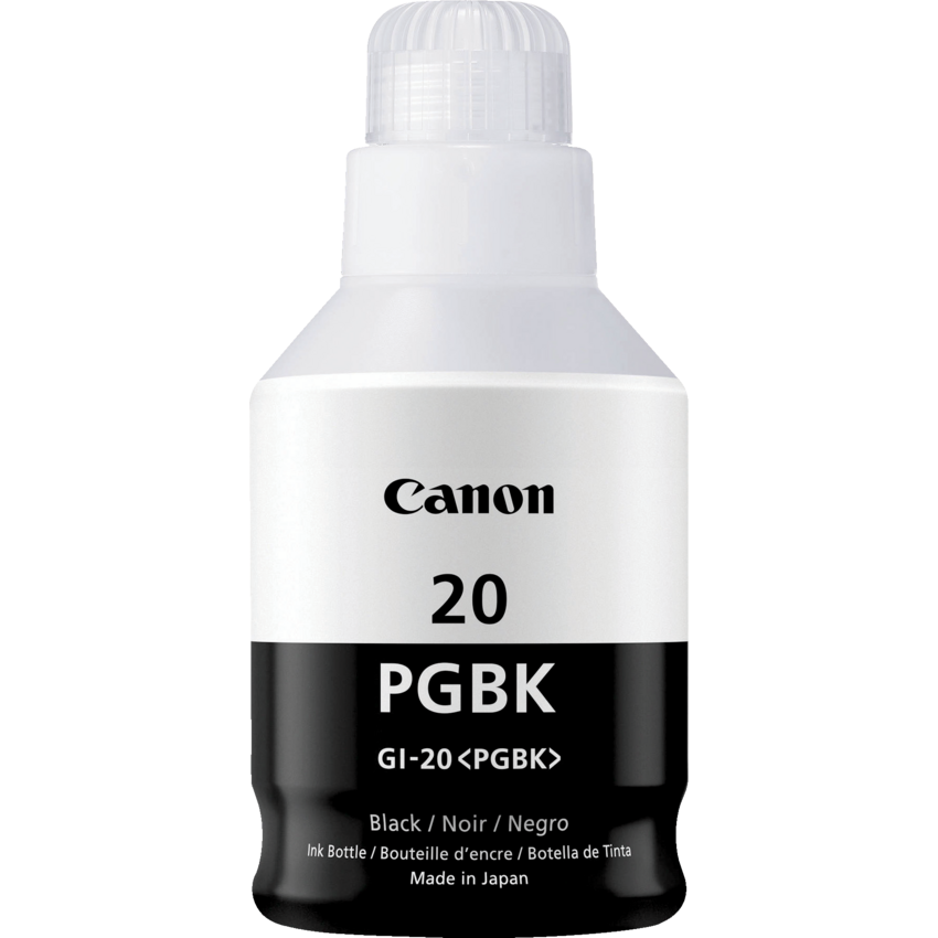 Canon Inkjet Ink Bottle GI-20 Black