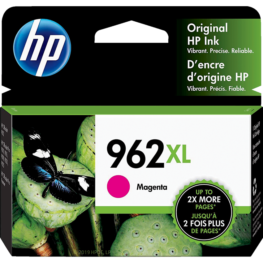 HP Inkjet Cartridges High yield 962XL Magenta
