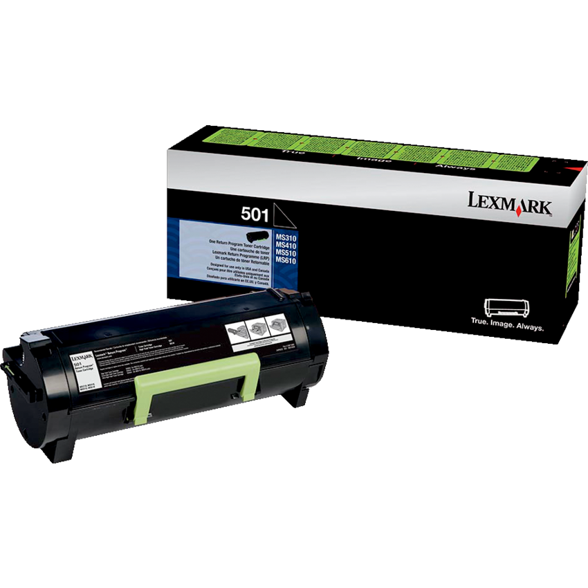 Lexmark® Laser Cartridge Return Program #501 Black