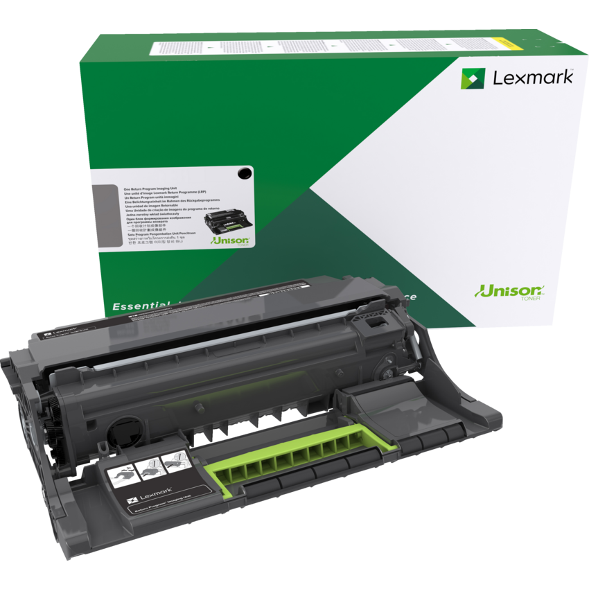 Lexmark® Laser Cartridge 56F0Z00 Drum Black