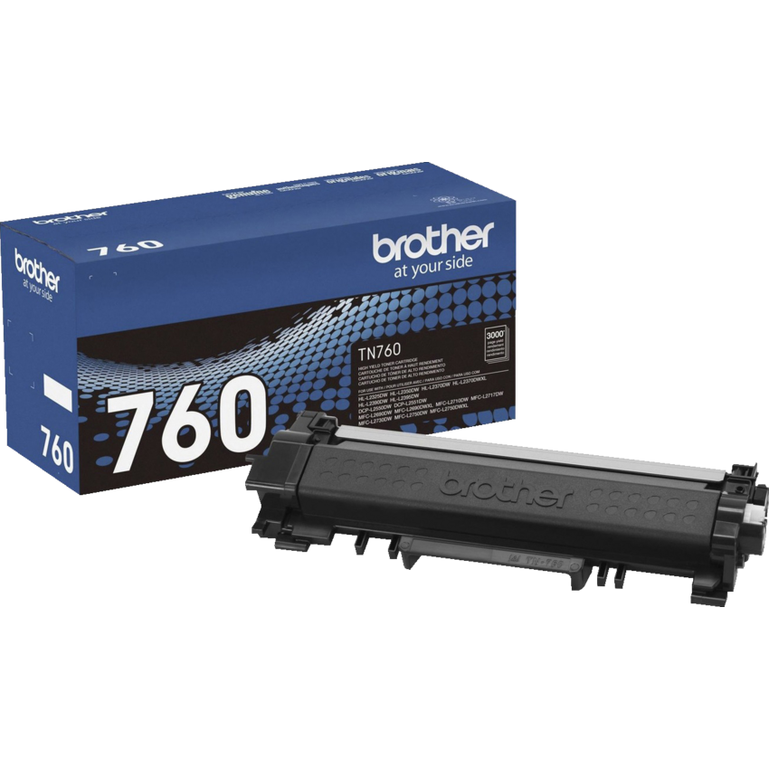 Brother Laser Cartridge High Yield TN760 Black