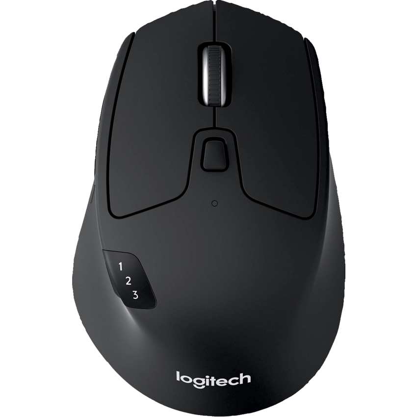 Logitech® M720 Triathlon Multi-Device Wireless Mouse Black