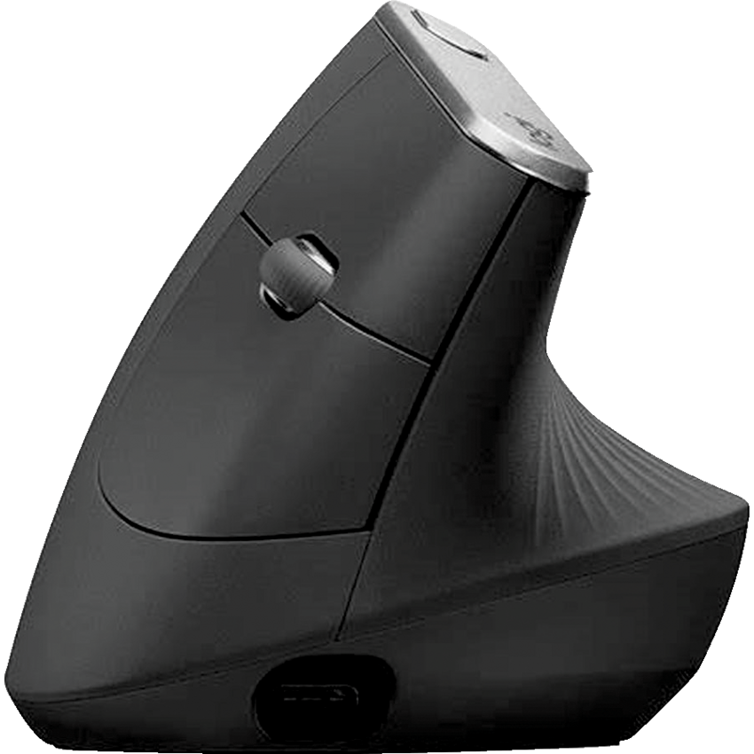 Logitech® MX Vertical Ergonomic Mouse Graphite