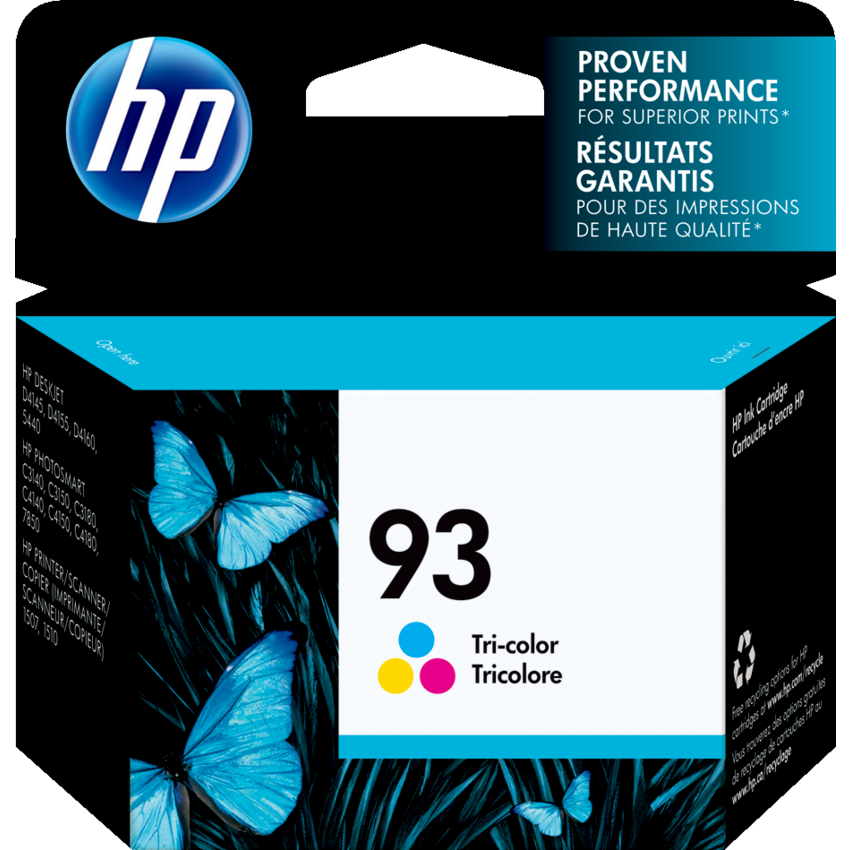 HP Inkjet Cartridge C9361WN #93 Tricolour