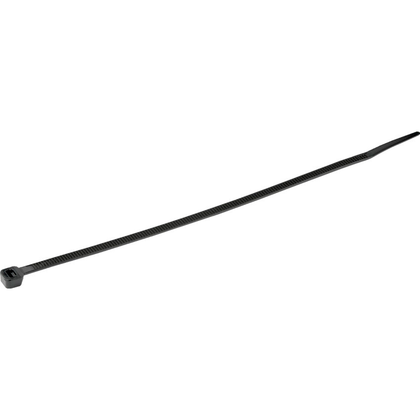 StarTech Cable Ties Nylon 8" Black 100/pkg