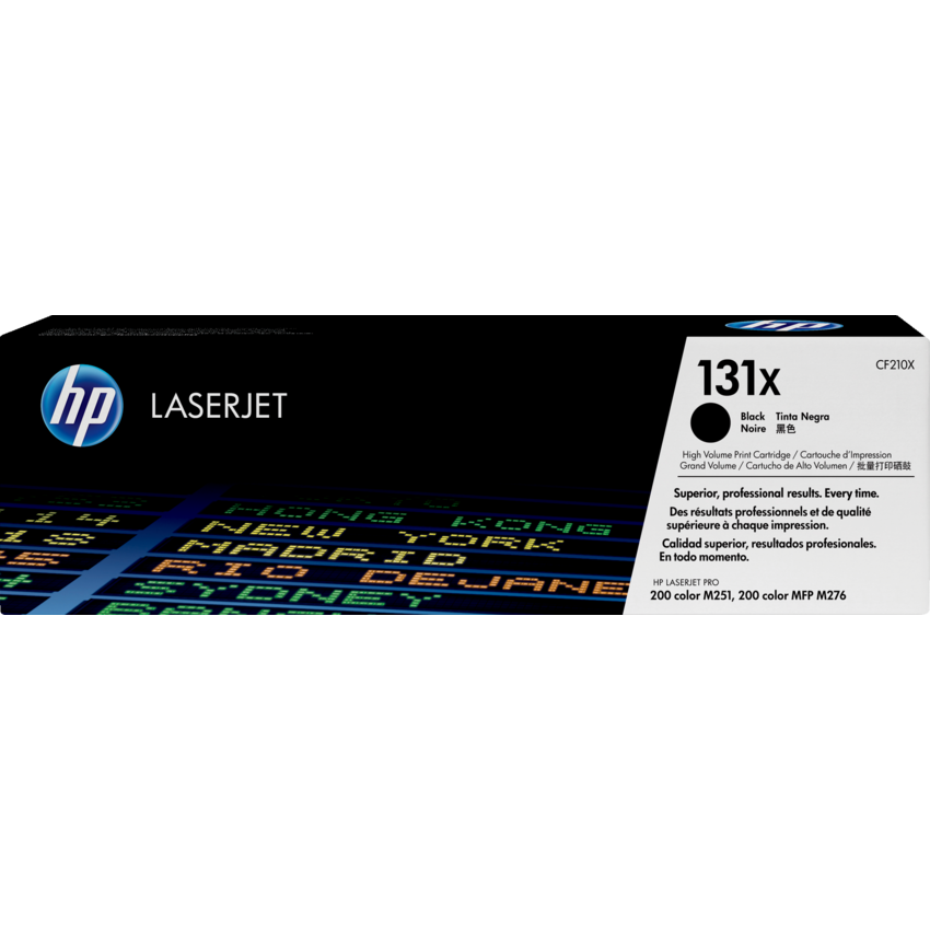 HP LaserJet Laser Cartridge High Yield #131X Black