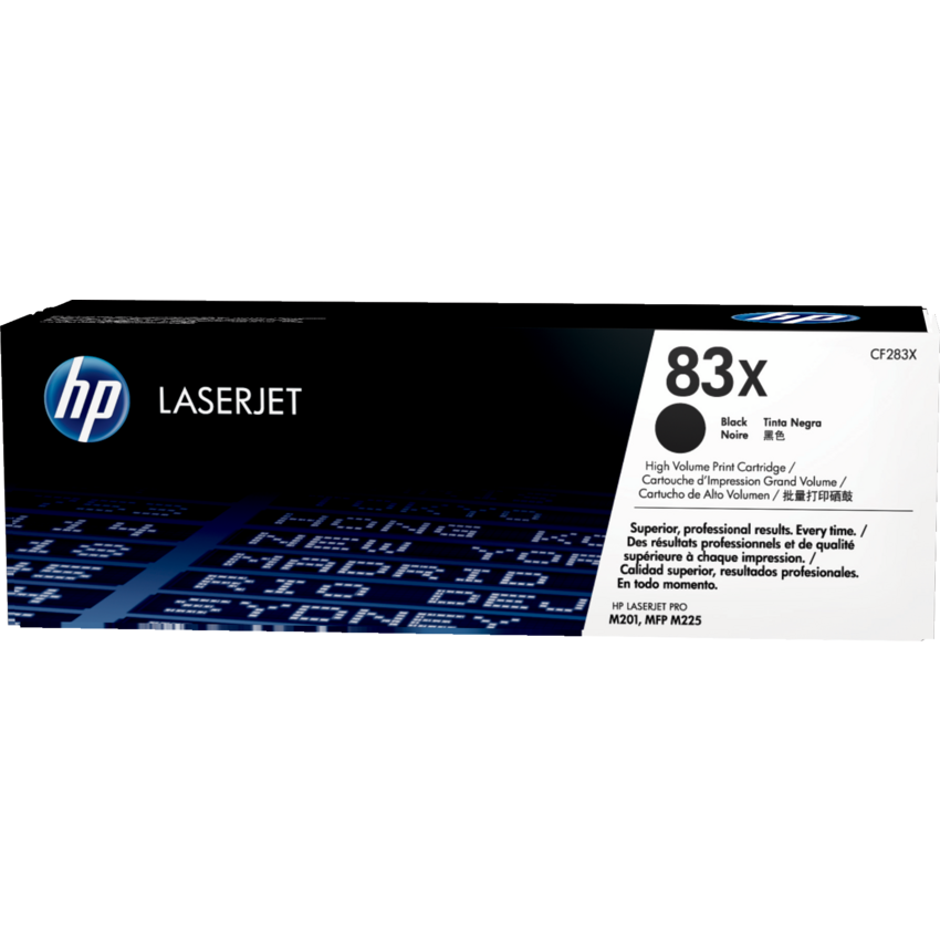 HP LaserJet Laser Cartridges #83X Black