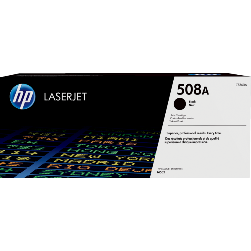 HP Laser Cartridge CF360A #508A Black