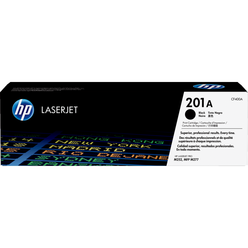 HP Laser Cartridge CF400A #201A Black