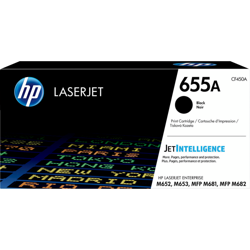 HP LaserJet Laser Cartridge #655A High Yield Black